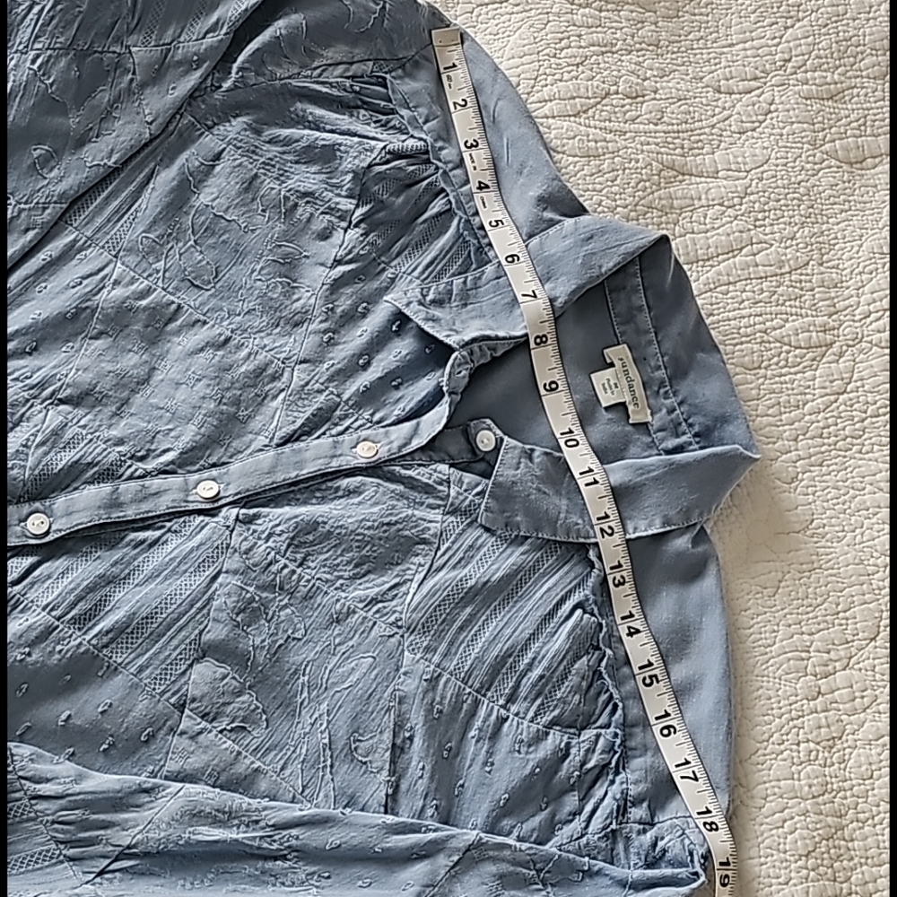 Sundance Simply Shannon Patchwork Buttoned Shirt - image 8